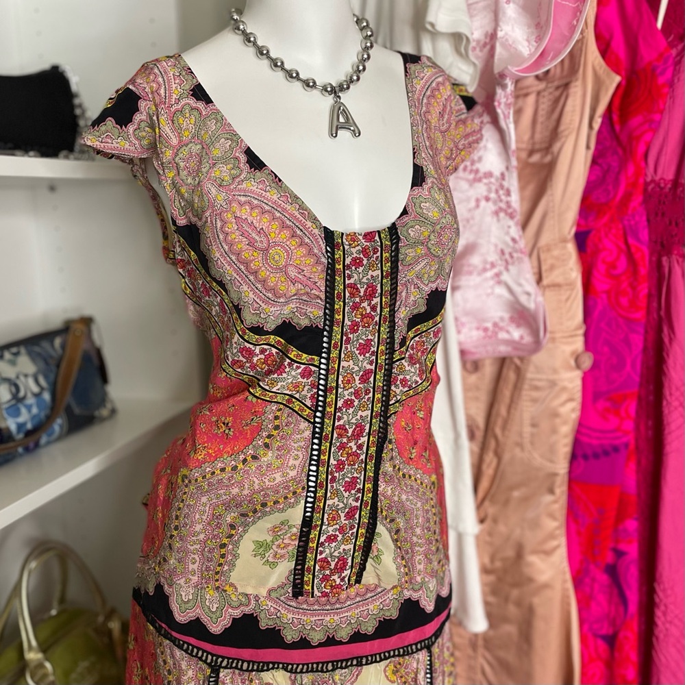 Printed Silk Set - image 3